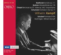 Récital : Oeuvres De Beethoven, Brahms, Chopin, Schumann Et Schubert