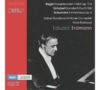 Récital : Oeuvres De Reger, Schubert Et Schumann