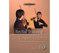Recital Training Vol. 1 With 2 Cds / Vorspieltraining Band 2 Mit 2 Cds