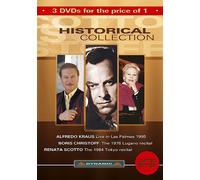 Historical Collection – Récitals – DVD – Coffret de 3 DVD – Import – Dynamic