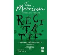 Récitatif - Toni Morrison - 10/18 - Poche - Roman