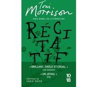 Récitatif Toni Morrison (Auteur), Zadie Smith (Postface), Christine Laferrière (Traduction)