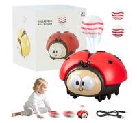 Recitem Coccinelle - Jouet sensoriel rechargeable par USB - Avec 2 balles - Pour l'entraînement de la motricité fine - Cadeau pour les enfants à partir de 12 mois (B)
