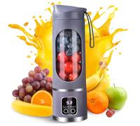 Recitem Mixeur portable pour smoothies et milk-shakes, 450 ml, mixeur portable USB, mini mixeur à emporter pour le sport, les voyages et la cuisine (vert)
