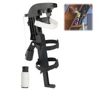 Recitem Support de bombe aérosol avec tige télescopique et angle réglable à 360° pour répulsif efficace contre les insectes - Compatibilité universelle avec les boîtes filetées 3/4" (B)