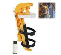 Recitem Support de bombe aérosol avec tige télescopique et angle réglable à 360° pour répulsif efficace contre les insectes - Compatibilité universelle avec les boîtes filetées 3/4" (A)