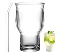 Recitem Verres à cocktail 510 ml - Design ergonomique - Passe au lave-vaisselle - Verres à eau pour latte macchiato Family Party