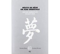 Récits de rêve en Asie orientale