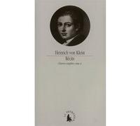 Heinrich Von Kleist – Œuvres complètes, II : Récits – Broché (Gallimard)