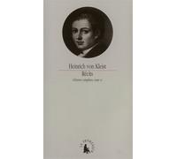 Récits Oeuvres complètes, tome 2 - Heinrich von Kleist - Le Promeneur - broché - Récit
