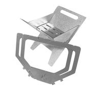 Réckaud de Camping Pliable | Porte-Bougie Pliable,Grill Barbecue Portable | Pour Jardin Terrasse Randonnee Evenements Familiaux et Fetes en Exterieur