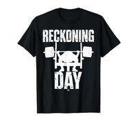 Reckoning Day Gym Tee - Hardcore Haltérophilie Fitness T-Shirt