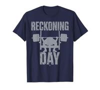 Reckoning Day Gym Tee - Hardcore Haltérophilie Fitness T-Shirt