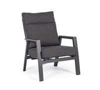 Recl C-C Kledi Fauteuil anthracite Jx55