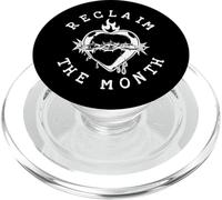 Reclaim The Month Sacred Heart Image Juin Mois PopSockets PopGrip pour MagSafe