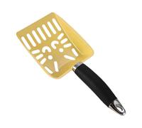 Recogedor De Para Gatos - Pala é De Acero Inoxidable | Diseño Ergonómico Sanitaria, Uso En Interior, Extérieur Y Adiestramiento Acier Inoxydable Contrôle des odeurs Léger