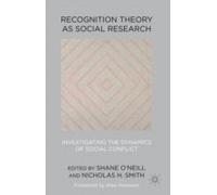Recognition Theory As Social Research