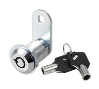 Recogwood Serrure à came tubulaire, cylindre de 20 mm, serrures de rangement de sécurité pour porte, boîte aux lettres, tiroir, armoire, boîte aux lettres, clés différentes