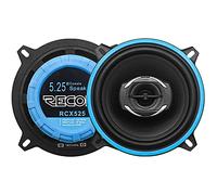 RECOIL RCX-525 Série Echo Système Haut-parleurs Coaxiaux 2 Voies 13 cm (5,25") 80 Watt RMS - Paire pour la Plupart des Véhicules
