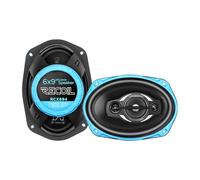 RECOIL RCX694 Série Echo Kit Haut-parleurs Coaxiaux 4 Voies 6x9 Pouces (15x23 cm) pour Voiture avec Grilles - Vendu par Paire
