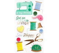 Recollections Lot de 14 autocollants pour machine à coudre