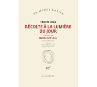 Récolte à la lumière du jour/Œuvre sur l'eau