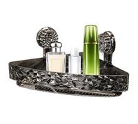 Récolte d'angle triangulaire - étagère de rangement murale lourde, support de rangement mural d'angle | Lave-douche spatiale lavabo triangulaire, grille suspendue avec crochets pour