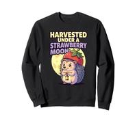 Récolté sous Une Phase de Lune de Fraise Amateur de hérisson Sweatshirt