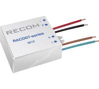 Recom Lighting RACD07-350 Source de courant constant pour LEDs 7 W 350 mA 21 V/DC Tension de fonctionnement max.: 264 V/AC