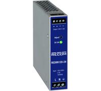 RECOM REDIIN120-24 Alimentation rail DIN 24 V 5 A 120 W Nbr. de sorties:1 x Contenu 1 pc(s)