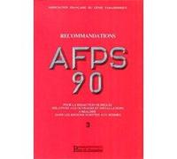 Recommandations afps 90 v3 Collectif (Auteur)