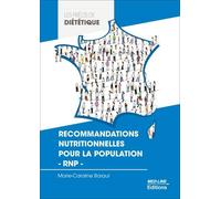 Recommandations Nutritionnelles Pour La Population - Rnp