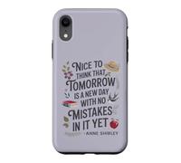 Recommencer Citation Nouveau Jour Anne Shirley Coque pour iPhone XR