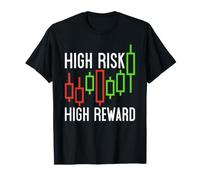 Récompense à Haut Risque - Day Trading & Scalping Chart Traders T-Shirt