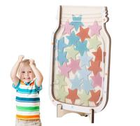 Récompense Classe Potty - Pot de récompense pour | Tableau d'affichage étoiles et dinosaures, tableau de comportement amusant et motivant, pot de récompense pour garçons et filles