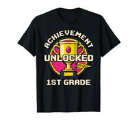 Récompense Scolaire débloquée de 1ère année T-Shirt Graphique avec Valeur