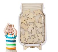 Récompense Star Jar,Pot de récompense de Classe | Tableau de Tableau avec étoile et Dinosaure,récompense en Pot de 25 pièces, de comportement Positif pour, Pot de récompense