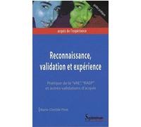 Reconnaissance, validation et expérience PU Septentrion (Auteur)