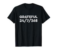 Reconnaissant 24.7.365 Gratitude Thanksgiving Merci Joy T-Shirt