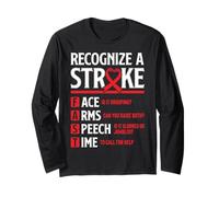 Reconnaître la Sensibilisation aux Accidents vasculaires cérébraux des survivants du Guerrier Rapide Manche Longue