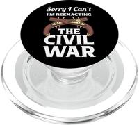 Reconstitution de la Guerre Civile américaine Reenactor War History Fan PopSockets PopGrip pour MagSafe