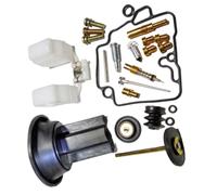 Reconstruction Carburateur Pour KT CVK26 Réparation Carburateur Moto | Avec pompe d'accélération comprenant un ensemble de piston à membrane avec des jets principaux à filetage de 5 mm