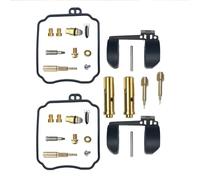 Reconstruction Kit De Réparation Carburateur Moto pour HYOSUNG GT125R GT GV 125 GV125 GT125, Piston À Flotteur, Aiguille Flottante Kit De Réparation De Carburateur(Ensemble 4)