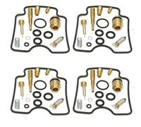 Reconstruction Kit De Réparation Carburateur Moto pour Yamaha FZS 600 pour Fazer 1998-2003 FZS600 Kits Diaphragme À Flotteur Kit De Réparation De Carburateur(Ensemble 4)