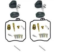 Reconstruction Kit De Réparation Carburateur pour Yamaha Drag Star XVS400 4TR/5KP BDS28, Kit, Pièces Flotteur (2 Jeux) Kit De Réparation De Carburateur