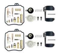 Reconstruction Kit De Réparation Carburateur Pour Yamaha Dragstar XVS400 4TR / 5KP DS400 XVS DS 400, Pièces Rechange Flotteur Diaphragme Dépression Coupe-air Kit De Réparation De Carburateur