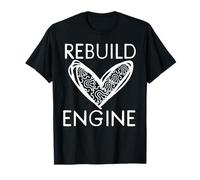 Reconstruire Moteur Cœur Circuit Réparation Et Innovation T-Shirt