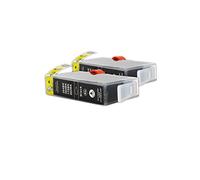 Reconstruite pour HP PhotoSmart Wireless B 109 n Cartouches d'encre ensemble noir - Nr.364XL / CN684EE - Inhalt: 2 x 20 ml
