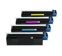 Reconstruite pour OKI C 5400-42127405 - 42127408 - Toner ensemble noir, cyan, magenta, jaune - pour ca. 4 x 5.000 pages (5% couverture)