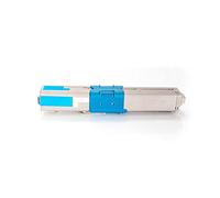 Reconstruite pour OKI MC 362 DN - 44469706 - Toner cyan - pour ca. 2000 pages (5% couverture)